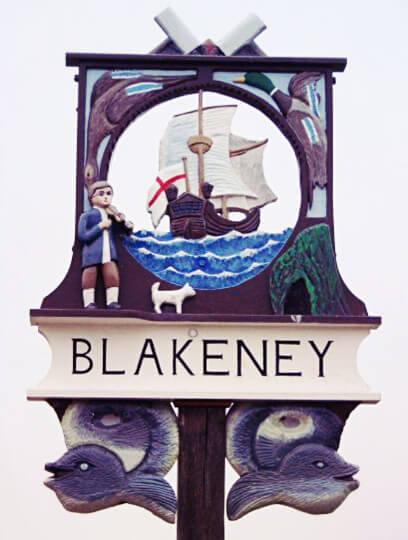 The Blakeney sign